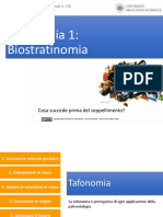 Andrea Baucon, Corso Di Paleontologia - Lezione 2 - Tafonomia 1 (Biostratinomia)