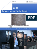 Andrea Baucon, Corso Di Paleontologia - Lezione 4 Parte 1 - Tafonomia 3 (Tafonomia Delle Icniti)