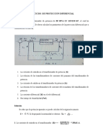 Ejercicios de Protección Diferencial PDF