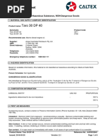 Taro 30 DP 40: Safety Data Sheet