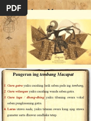 Materi Tembang Macapat Pdf