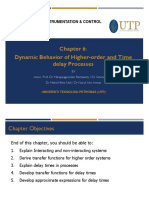 Chapter 6 - Dynamic Behavior of Higher-Order and Time Delay Processes