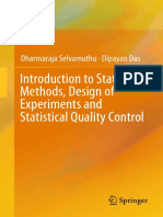 Design of Experiments and Statistical Quality Control