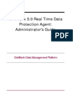 Gridbank 5.0 Real Time Data Protection Agent: Administrator'S Guide