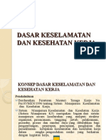 P-1 A. (Dasar Keselamatan Dan Kesehatan Kerja)