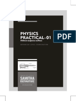 Measuring Instruments Using Vernier Principle