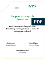 Rapport de Stage de Formation