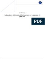 Laboratoire D'etudes Et Recherches en Economie Et Gestion PDF