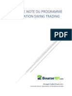 Programme de Formation Swing Trading