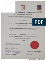 CAD Certificate