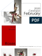 February-2020 Flower Arrangements Catalogue