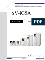 iG5A (0.4-22kW) Service Manual - 100615 (003) Variador LG