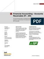 Financial Accounting - Accounts Receivable (FI - AR) : Product Motivation Prerequisites