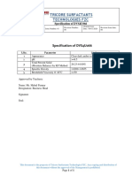 Specification of DVS4U066 Surfactant