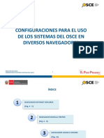 Contrataciones eficientes con 3 navegadores (37)DOCUMENTO              CONFIGURACIONES PARA EL USO               DE LOS SISTEMAS DEL OSCE EN                 DIVERSOS NAVEGADORES