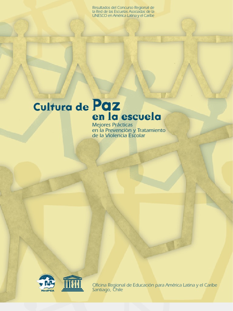 Mejores Prácticas para la Cultura de Paz Escolar | PDF | Familia | Maestros