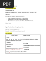 Revised Learning Plan: (Be Systematic in Checking The Attendance)