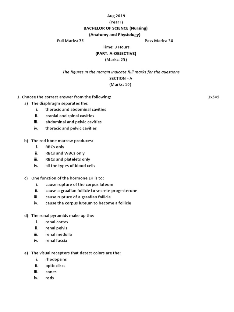 HUMAN ANATOMY AND PHYSIOLOGY PRACTICE TEST PDF intelligence overview