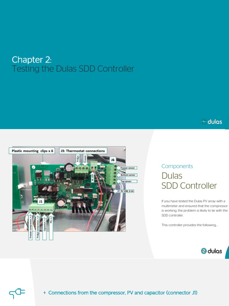 Testing the Dulas SDD Controller Guide | PDF | Thermostat | Electrical ...