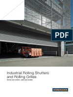 Industrial Rolling Shutters and Rolling Grilles