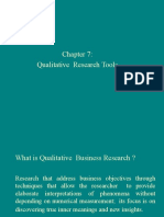 Qualitative Research Tools