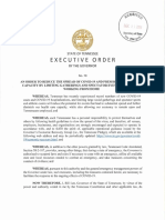 Gov. Bill Lee - Executive Order 70