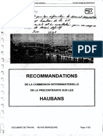 Recommandations de La CIP Sur Les Haubans - Obenques PDF