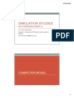 3 Lecture - Simulation Studies - An Overview (Part II)