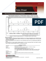 Application Data Sheet: No. 37 High Performance Liquid Chromatography