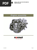 Multimec MF 100 100110375 #GE182 Engine Assembly