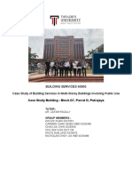 Building Services 60903 Case Study of Building Services in Multi-Storey Buildings Involving Public Use