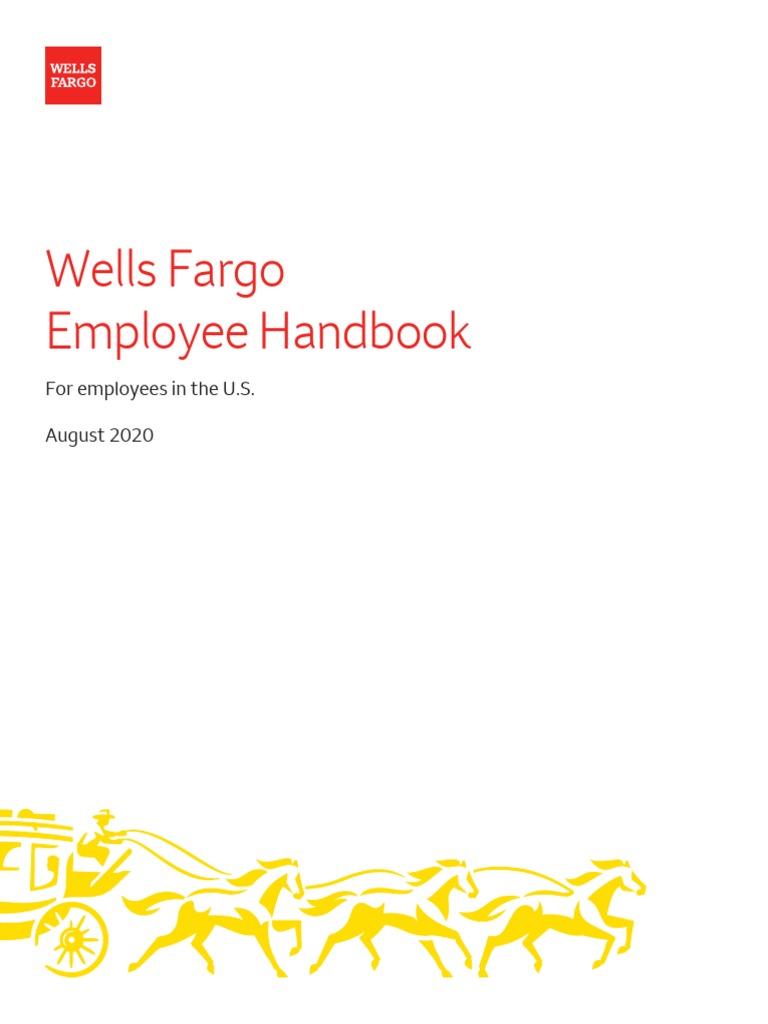Wells Fargo Employee Handbook For Employees in The U.S. PDF