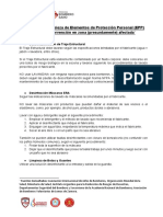 Protocolo de Limpieza de EPP Luego de Intervencion en Zona Presuntamente Afectada