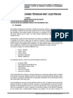 Esppcificaciones Tecnicas Electricas Parque Sondorillo
