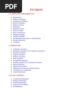 Python Syllabus PDF | PDF | Python (Programming Language) | Object ...