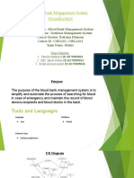 Blood Bank Management System: Teammatrix