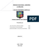 Informe de Granulometria Por Tamizado