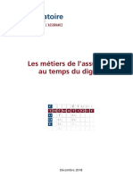 Les Métiers de Lassurance Au Temps Du Digital Version WEB PDF