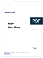 Samsung HS30 Datasheet EN PDF