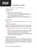 Wireshark Lab: ICMP