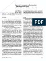 Potential For Laboratory Exposures To Biohazardous PDF