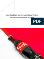 Final Coca-Cola Classic Marketing Report