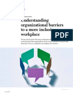 McKinsey&Company - Understanding Organizational Barriers To A More Inclusive Workplace