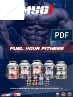 Myo1 Nutrition Products Catalogue