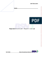 SNI 7535.2-2010 Kayu Bundar Jenis Jati Bag 2 Cara Uji PDF