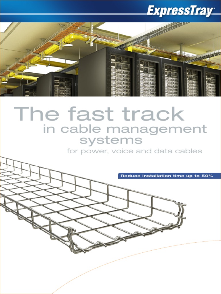 The Fast Track Systems in Cable Management PDF Stainless Steel Steel