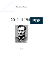 Remer - 20 July 1944 (Conspiracy to Assassinate Hitler, Still Banned in Germany) (1951)
