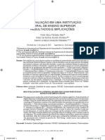 Autoavaliação em Uma Instituição Federal de Ensino Superior