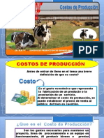 Costos producción ganado lechero