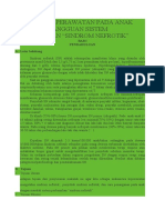 ASUHAN KEPERAWATAN PADA ANAK DENGAN GANGGUAN SISTEM PERKEMIHAN